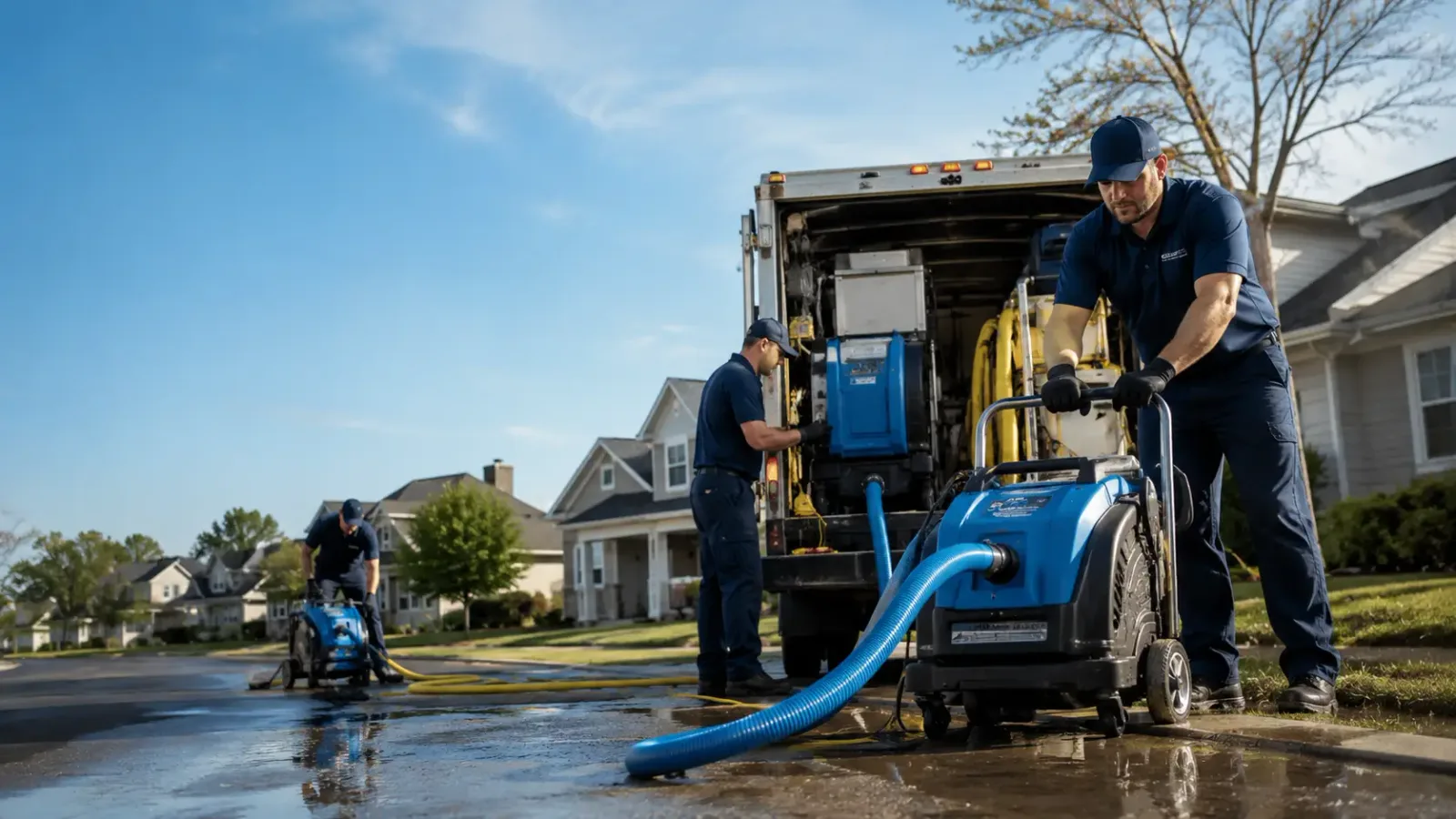 Flood Damage Cleanup in Dunmore, WV